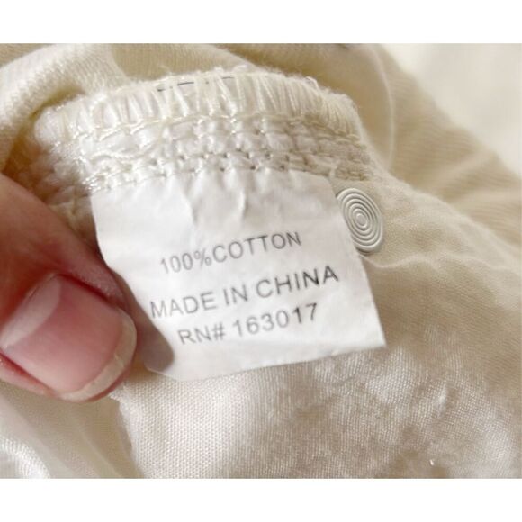 Princess Polly Lando Jean White Nwot Size 10 - Picture 8 of 10